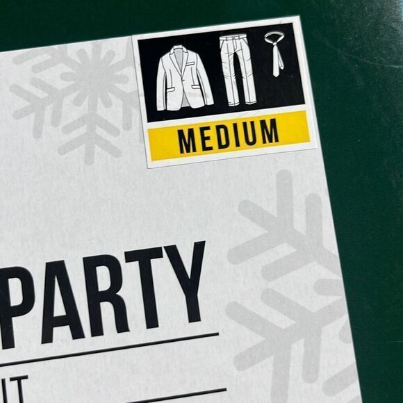 NIP Mens Greensource CHRISTMAS PARTY 3 Piece Suit Set Green Merry Christmas Ya F - Picture 3 of 8